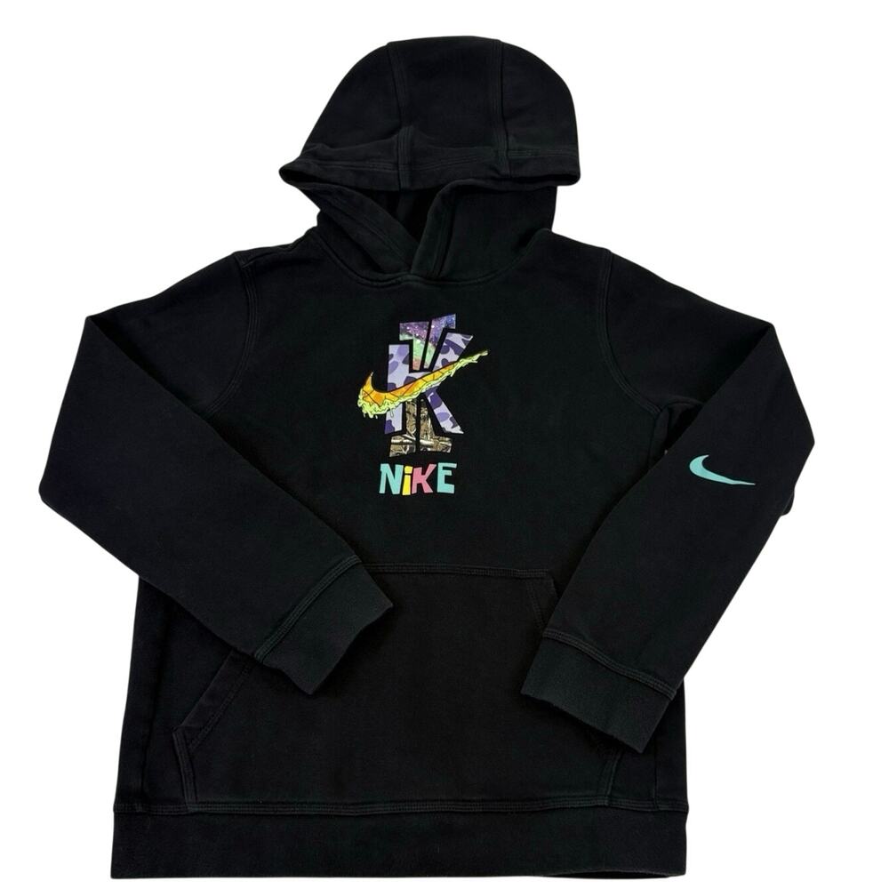 Nike Kyrie Irving Spongebob Hoodie Fleece Pullover Sweatshirt DD9026-010 Youth M
